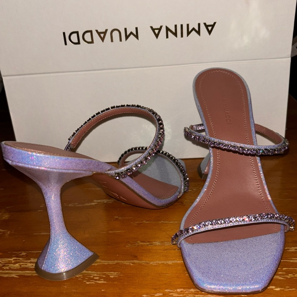 Amina Muaddi Gilda slipper